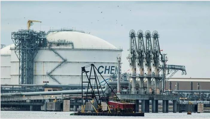 ▲ LNG storage tank located in Louisiana, USA